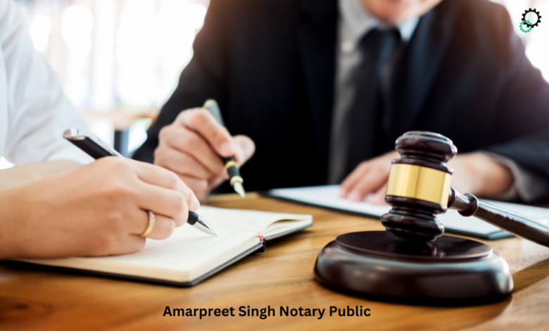 Amarpreet Singh Notary Public Trusted Service Provider