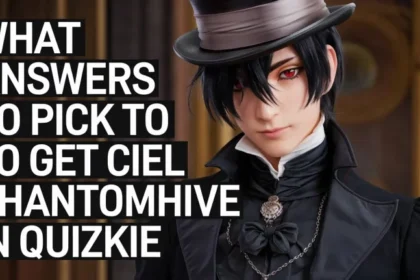 What Answers To Pick To Get Ciel Phantomhive In Quizkie, & More